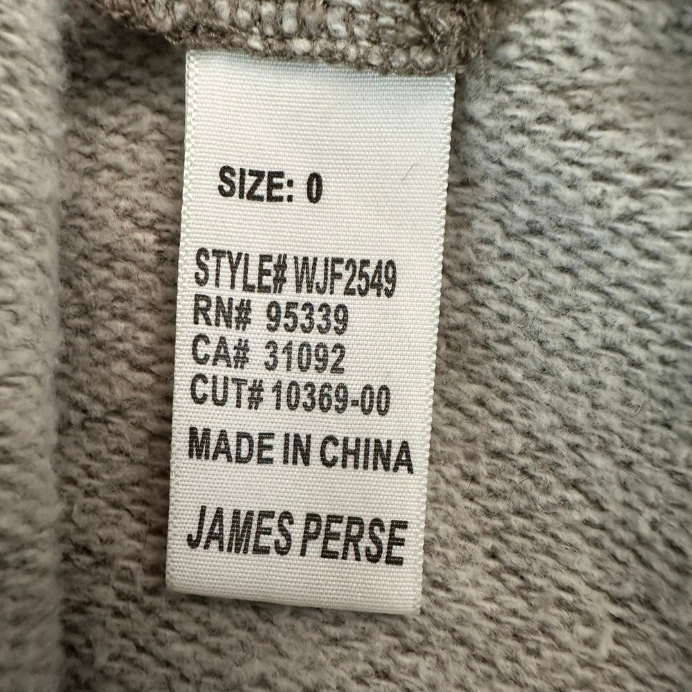 James Perse Womens Minimalist Belted Wrap Size0 Quiet Luxury Scandi Oversized - Picture 4 of 8